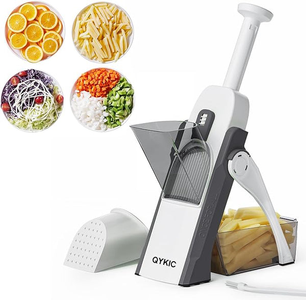 4-in-1 Adjustable Vegetable Chopper | Cut, Slice & Dice